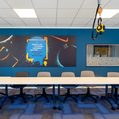 Foto des innovationlab im talentHUB