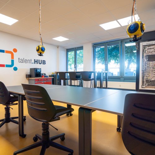 Foto vom Ausbildungszentrum talentHUB