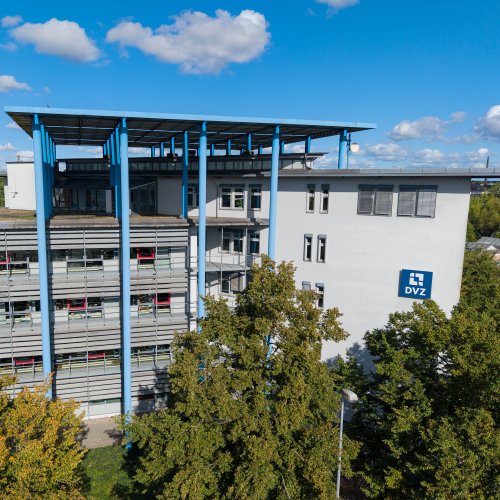 DVZ Gebäude Foto vom DVZ-Gebäude außen