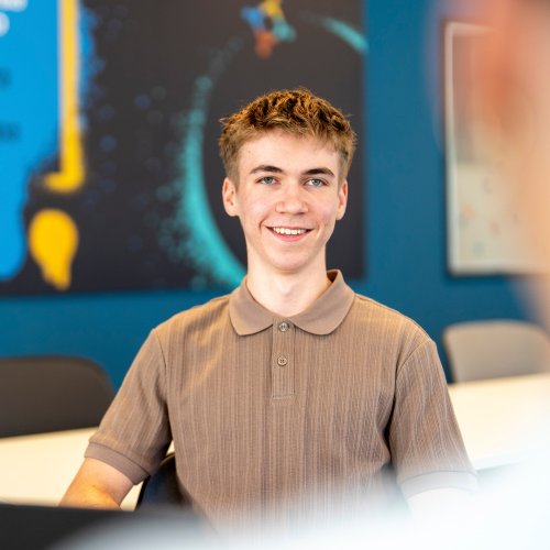 Foto von DVZ-Auszubildenden