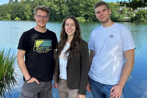 Die drei neuen Mitglieder der JAV.